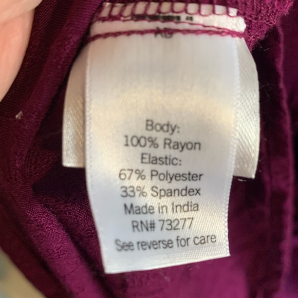 croft & barrow Sleeveless Maxi Dress in Plum - Picture 4 of 8